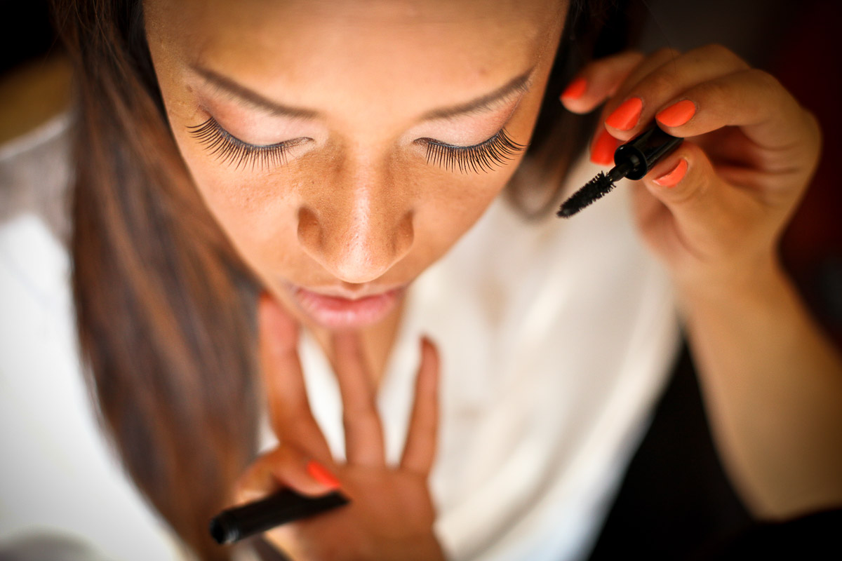 wedding eye lash extensions