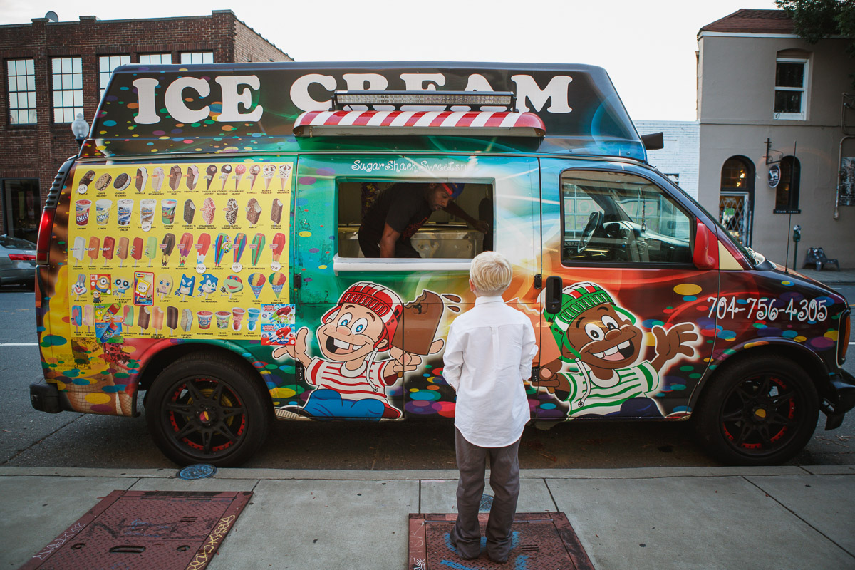boy and ice cream truck 